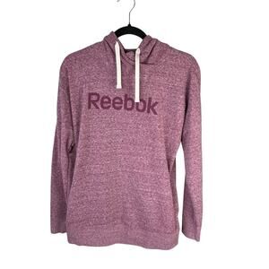 Reebok Heather Maroon Hoodie Womens Sz M